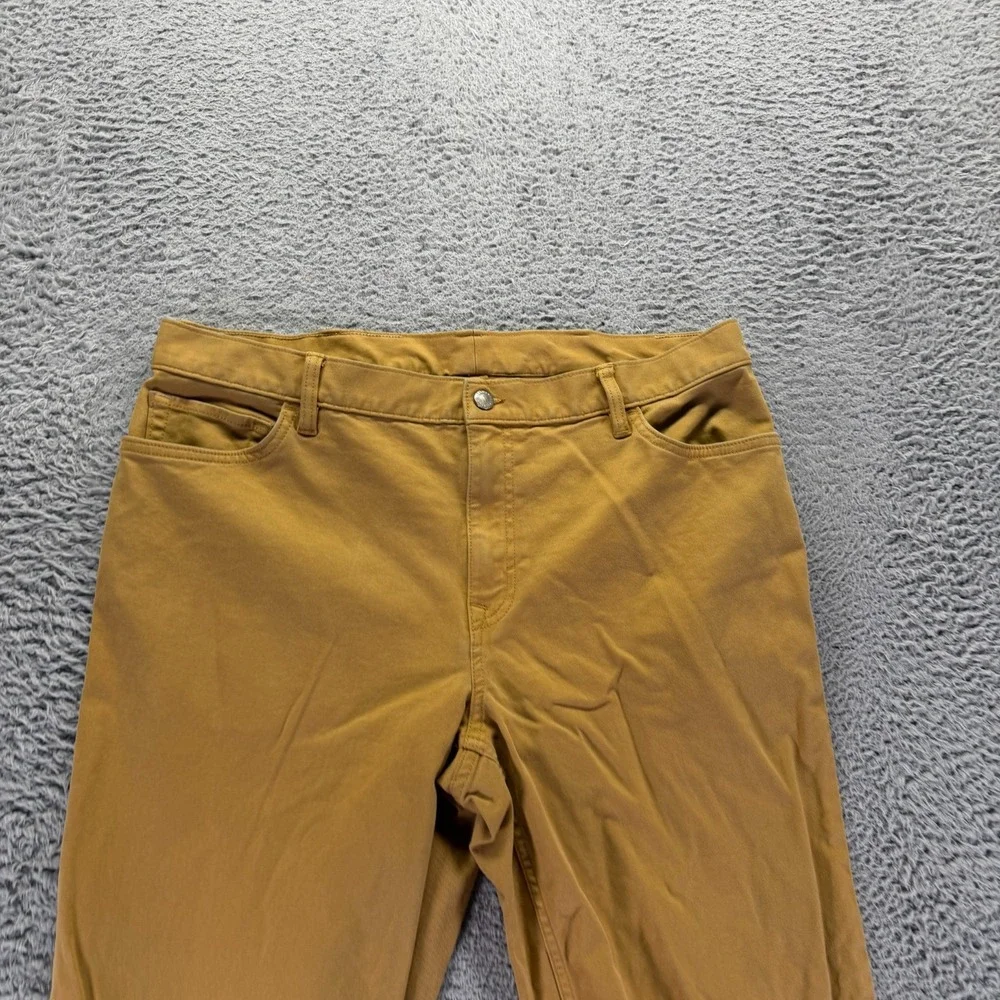 Banana Republic Pant Mens 36x33 Brown Cotton Chino Straight Leg Business Preppy